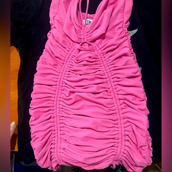 Barbie core Pink Mini Dress Size Small - Picture 2 of 5